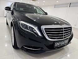 Mercedes Benz S400L R19 LED 2015 Rear Entertainment Black